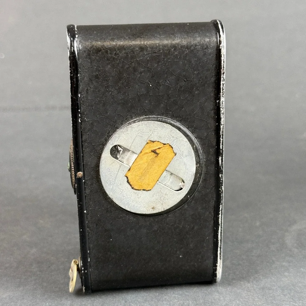 Contessa Nettel Piccolette Folding Camera Derval Shutter Black Vintage